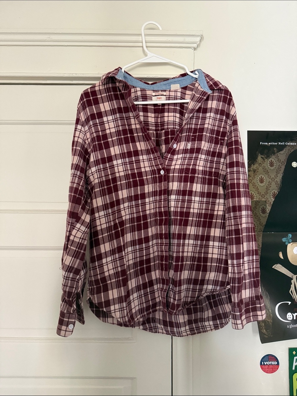 Red Levi’s Flannel